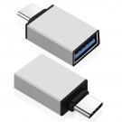 Adapteris Type​ C​ ​-​​ USB​ 3​.​0​ silver
