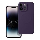 Silicone Mag Cover case Iphone 14 Pro Max Dark Purple