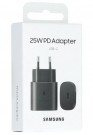 Samsung ātrais tīkla adapteris 25W USB-C EP-TA800NBEGEU black blister