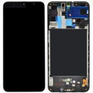 Samsung Galaxy A70 SM-A705F displeja un skārienjutīgā ekrāna modulis, melns