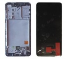 Samsung Galaxy A41 SM-A415F oriģinālais displeja un skārienjutīgā ekrāna modulis GH82-22860A, melns