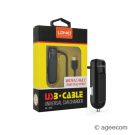 LDNIO DL-C25 auto lādētājs Micro USB + Cable